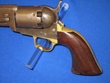 AN EARLY U.S. MILITARY ISSUED CIVIL WAR COLT MODEL 1851 PERCUSSION NAVY REVOLVER IN NICE UNTOUCHED CONDITION! - 2 of 13