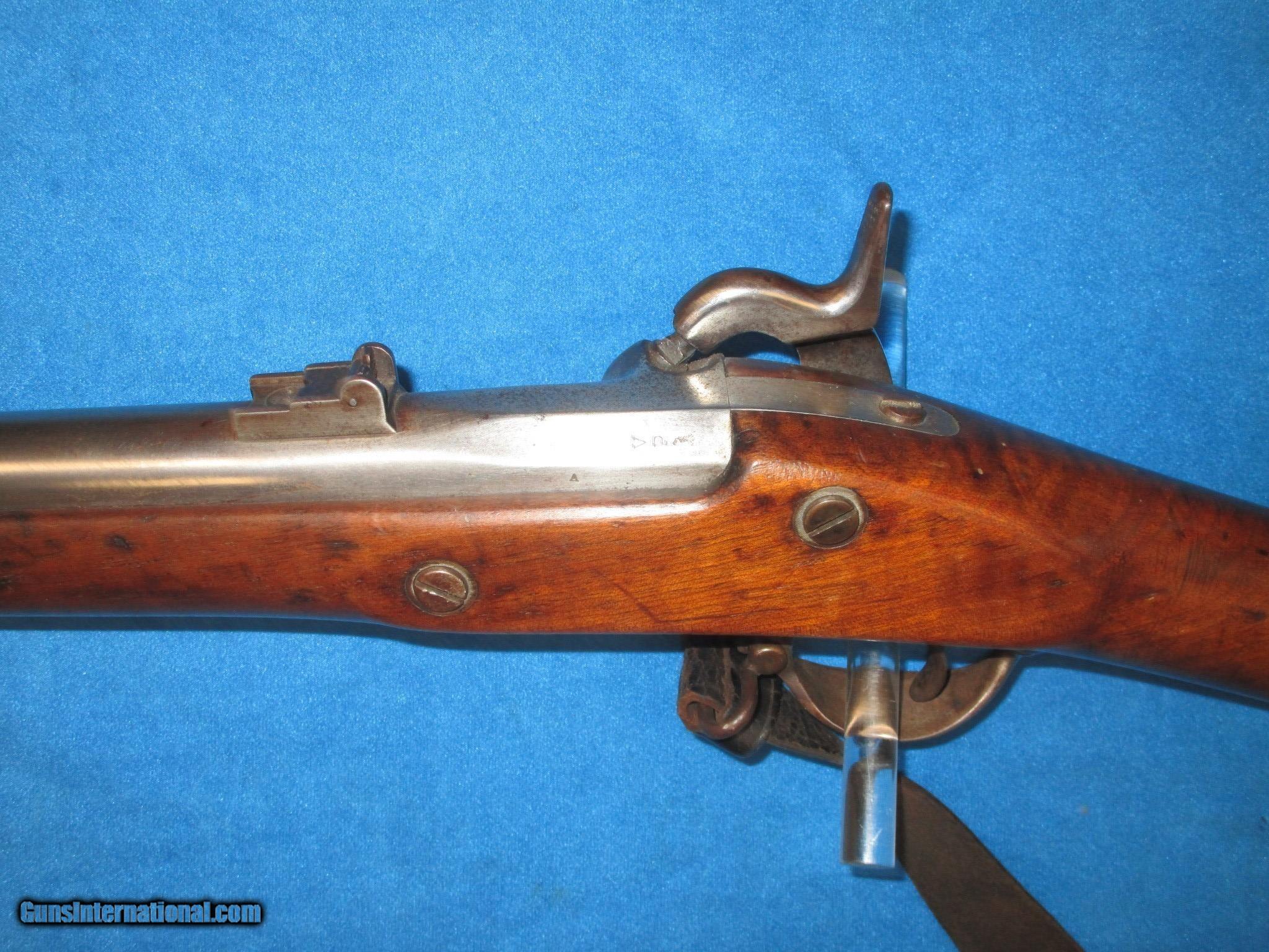 AN EARLY & DESIRABLE U.S. SPRINGFIELD MODEL 1861 MUSKET DATED 1862 WITH