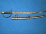 AN EARLY U.S. CIVIL WAR "P.S. JUSTICE" MODEL 1840 CAVALRY SWORD & SCABBARD IN VERY NICE UNTOUCHED CONDITION! - 4 of 7