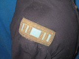 AN EARLY U.S. CIVIL WAR CAPTAIN'S NINE BUTTON INFANTRY FROCK COAT WITH TRIPLE BORDER SHOULDER INSIGNIA IN FINE UNTOUCHED CONDITION! - 8 of 9