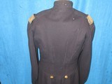 AN EARLY U.S. CIVIL WAR CAPTAIN'S NINE BUTTON INFANTRY FROCK COAT WITH TRIPLE BORDER SHOULDER INSIGNIA IN FINE UNTOUCHED CONDITION! - 5 of 9