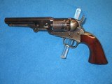 AN EARLY CIVIL WAR COLT MODEL 1849 PERCUSSION POCKET REVOLVER MADE IN 1861 IN EXCELLENT UNTOUCHED CONDITION! - 1 of 9