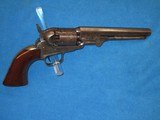 AN EARLY CIVIL WAR COLT MODEL 1849 PERCUSSION POCKET REVOLVER WITH DESIRABLE SIX INCH BARREL AND HARTFORD ADDRESS IN FINE UNTOUCHED CONDITION! - 5 of 13