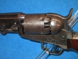 AN EARLY CIVIL WAR COLT MODEL 1849 PERCUSSION POCKET REVOLVER WITH DESIRABLE SIX INCH BARREL AND HARTFORD ADDRESS IN FINE UNTOUCHED CONDITION! - 4 of 13