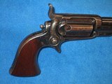 A VERY EARLY CIVIL WAR COLT #5A MODEL 1855 PERCUSSION ROOT REVOLVER WITH A 3 1/2 INCH BARREL IN FINE PLUS CONDITION! - 2 of 13