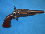 A VERY EARLY CIVIL WAR COLT #5A MODEL 1855 PERCUSSION ROOT REVOLVER WITH A 3 1/2 INCH BARREL IN FINE PLUS CONDITION! - 1 of 13