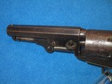 A VERY EARLY CIVIL WAR COLT MODEL 1849 PERCUSSION POCKET REVOLVER WITH A NEW YORK ADDRESS & 4 INCH BARREL IN NICE UNTOUCHED CONDITION! - 3 of 13