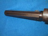 A VERY EARLY CIVIL WAR COLT MODEL 1849 PERCUSSION POCKET REVOLVER WITH A NEW YORK ADDRESS & 4 INCH BARREL IN NICE UNTOUCHED CONDITION! - 9 of 13