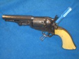 A VERY EARLY & SCARCE CIVIL WAR DELUXE FACTORY ENGRAVED COLT MODEL 1849 PERCUSSION POCKET REVOLVER WITH DELUXE FACTORY GRIPS IN NICE UNTOUCHED CONDITI - 1 of 11