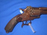 AN EARLY, & SCARCE CIVIL WAR CONFEDERATE TRANSITIONAL FIRST TO SECOND MODEL "LEMAT, PARIS" MARKED REVOLVER SERIAL #873 IN NICE CONDITION! - 5 of 14