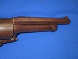 AN EARLY, & SCARCE CIVIL WAR CONFEDERATE TRANSITIONAL FIRST TO SECOND MODEL "LEMAT, PARIS" MARKED REVOLVER SERIAL #873 IN NICE CONDITION! - 6 of 14