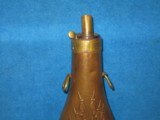 A VERY EARLY & SCARCE CIVIL WAR COLT'S PATENT MARKED THIRD MODEL DRAGOON FLASK IN EXCELLENT CONDITION! - 3 of 11