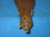 A VERY EARLY & SCARCE CIVIL WAR COLT'S PATENT MARKED THIRD MODEL DRAGOON FLASK IN EXCELLENT CONDITION! - 10 of 11