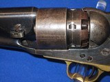 AN EARLY U.S. MILITARY ISSUED CIVIL WAR COLT MODEL 1860 PERCUSSION ARMY REVOLVER IN EXCELLENT UNTOUCHED CONDITION! - 6 of 20