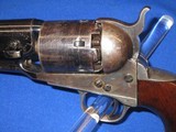 AN EARLY CIVIL WAR COLT MODEL 1861 ROUND BARREL PERCUSSION NAVY REVOLVER IN EXCELLENT TOUCHED CONDITION! - 4 of 16
