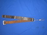 A SCARCE U.S. CIVIL WAR MILITARY ISSUED "E. GAYLORD, CHICOPEE, MASS." MARKED CARBINE SLING & HOOK IN FINE CONDITION! - 4 of 9