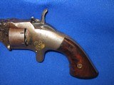 AN EARLY CIVIL WAR ENGRAVED  MANHATTAN 1ST MODEL POCKET REVOLVER WITH ITS ORIGINAL SCARCE PICTURE BOX IN VERY NICE UNTOUCHED CONDITION!   - 4 of 17