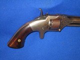 AN EARLY CIVIL WAR ENGRAVED  MANHATTAN 1ST MODEL POCKET REVOLVER WITH ITS ORIGINAL SCARCE PICTURE BOX IN VERY NICE UNTOUCHED CONDITION!   - 7 of 17