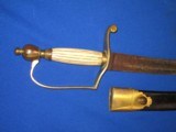 AN EARLY WAR 1790-1810 URN POMMEL OFFICERS SWORD IN NICE UNTOUCHED CONDITION! - 2 of 19