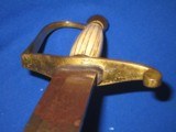 AN EARLY WAR 1790-1810 URN POMMEL OFFICERS SWORD IN NICE UNTOUCHED CONDITION! - 13 of 19