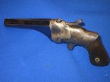 AN EARLY 1870'S MADE CONNECTICUT ARMS HAMMOND BULLDOG'S PATENT SINGLE SHOT DERINGER PISTOL IN EXCELLENT CONDITION! - 1 of 13