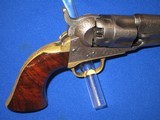 A FACTORY ENGRAVED PERCUSSION COLT MODEL 1862 POLICE REVOLVER WITH 4 1/2 INCH BARREL IN NICE UNTOUCHED CONDITION! - 6 of 13
