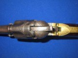 A FACTORY ENGRAVED PERCUSSION COLT MODEL 1862 POLICE REVOLVER WITH 4 1/2 INCH BARREL IN NICE UNTOUCHED CONDITION! - 9 of 13