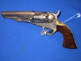 A FACTORY ENGRAVED PERCUSSION COLT MODEL 1862 POLICE REVOLVER WITH 4 1/2 INCH BARREL IN NICE UNTOUCHED CONDITION! - 1 of 13