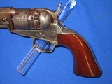 AN EARLY CIVIL WAR COLT MODEL 1849 PERCUSSION POCKET REVOLVER WITH A 6 INCH BARREL & HARTFORD ADDRESS IN FINE CONDITION! - 2 of 14