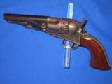 AN EARLY CIVIL WAR COLT MODEL 1862 PERCUSSION POLICE REVOLVER IN FINE UNTOUCHED CONDITION! - 1 of 14