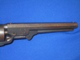 AN EARLY & VERY SCARCE U.S. CIVIL WAR IRON STRAPPED U.S.N. MARKED & NAVY ISSUED PERCUSSION COLT MODEL 1851 NAVY REVOLVER IN NICE UNTOUCHED CONDITION! - 8 of 16