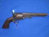 AN EARLY & VERY SCARCE U.S. CIVIL WAR IRON STRAPPED U.S.N. MARKED & NAVY ISSUED PERCUSSION COLT MODEL 1851 NAVY REVOLVER IN NICE UNTOUCHED CONDITION! - 5 of 16