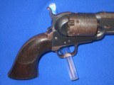 AN EARLY & VERY SCARCE U.S. CIVIL WAR IRON STRAPPED U.S.N. MARKED & NAVY ISSUED PERCUSSION COLT MODEL 1851 NAVY REVOLVER IN NICE UNTOUCHED CONDITION! - 6 of 16