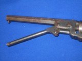 AN EARLY & VERY SCARCE U.S. CIVIL WAR IRON STRAPPED U.S.N. MARKED & NAVY ISSUED PERCUSSION COLT MODEL 1851 NAVY REVOLVER IN NICE UNTOUCHED CONDITION! - 15 of 16