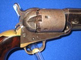 AN EARLY CIVIL WAR COLT MODEL 1851 PERCUSSION NAVY REVOLVER IN FINE UNTOUCHED CONDITION! - 7 of 15