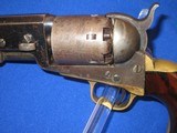 AN EARLY CIVIL WAR COLT MODEL 1851 PERCUSSION NAVY REVOLVER IN FINE UNTOUCHED CONDITION! - 3 of 15