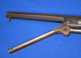AN EARLY CIVIL WAR COLT MODEL 1851 PERCUSSION NAVY REVOLVER IN FINE UNTOUCHED CONDITION! - 15 of 15