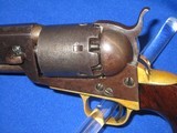 AN EARLY CIVIL WAR COLT MODEL 1851 PERCUSSION NAVY REVOLVER IN NICE UNTOUCHED CONDITION! - 3 of 11