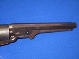 AN EARLY CIVIL WAR COLT MODEL 1851 PERCUSSION NAVY REVOLVER IN NICE UNTOUCHED CONDITION! - 7 of 11