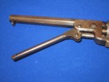 AN EARLY & SCARCE U.S. CIVIL WAR MILITARY ISSUED COLT MODEL 1851 PERCUSSION NAVY REVOLVER IN FINE UNTOUCHED CONDITION! - 15 of 18