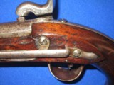 AN EARLY & SCARCE U.S. MODEL 1826 FLINTLOCK NAVY FLINTLOCK PISTOL MADE BY "SIMEON NORTH, MIDDLETOWN, CT." CONVERTED TO PERCUSSION FOR THE CI - 14 of 15