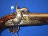 AN EARLY & SCARCE U.S. MODEL 1826 FLINTLOCK NAVY FLINTLOCK PISTOL MADE BY "SIMEON NORTH, MIDDLETOWN, CT." CONVERTED TO PERCUSSION FOR THE CI - 2 of 15
