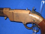 A SCARCE CIVIL WAR "VOLCANIC REPEATING ARMS CO." LEVER ACTION NAVY PISTOL WITH 8 INCH BARREL IN FINE PLUS UNTOUCHED CONDITION! - 3 of 14