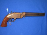 A SCARCE CIVIL WAR "VOLCANIC REPEATING ARMS CO." LEVER ACTION NAVY PISTOL WITH 8 INCH BARREL IN FINE PLUS UNTOUCHED CONDITION! - 5 of 14