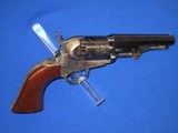 A VERY EARLY AND SCARCE CIVIL WAR COLT MODEL 1849 PERCUSSION POCKET REVOLVER MADE IN 1856 IN EXCELLENT PLUS CONDITION IN ITS ORIGINAL DELUXE BEVELED L - 7 of 20