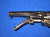 A VERY EARLY AND SCARCE CIVIL WAR COLT MODEL 1849 PERCUSSION POCKET REVOLVER MADE IN 1856 IN EXCELLENT PLUS CONDITION IN ITS ORIGINAL DELUXE BEVELED L - 17 of 20