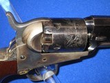 A VERY EARLY AND SCARCE CIVIL WAR COLT MODEL 1849 PERCUSSION POCKET REVOLVER MADE IN 1856 IN EXCELLENT PLUS CONDITION IN ITS ORIGINAL DELUXE BEVELED L - 9 of 20
