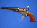 A COLT MODEL 1849 PERCUSSION POCKET REVOLVER WITH A SIX INCH BARREL IN FINE UNTOUCHED CONDITION! - 1 of 15