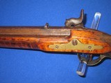 AN EARLY AND SCARCE 1800'S & SCARCE LARGE AMERICAN MADE PERCUSSION KENTUCKY PISTOL IN NICE UNTOUCHED CONDITION! - 7 of 17