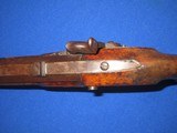 AN EARLY AND SCARCE 1800'S & SCARCE LARGE AMERICAN MADE PERCUSSION KENTUCKY PISTOL IN NICE UNTOUCHED CONDITION! - 9 of 17